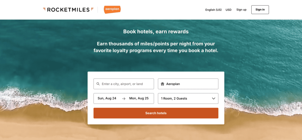 Discovering the Rocketmiles service - Rocketmiles