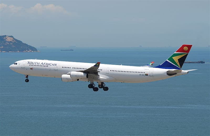Travelling to South Africa with points & miles: the plane - 800px south african airways airbus a340 313x zs sxchkg04 08 2011 615ht 6091153800