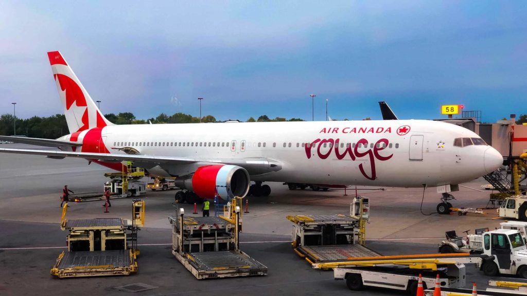 Review: Air Canada Rouge B767 - Economy Class - Fort Lauderdale - featured air canada rouge 1