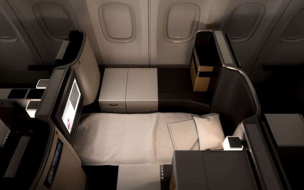 Avis : Swiss A340 | Classe Affaires | ZRH-JNB - swiss business class bed