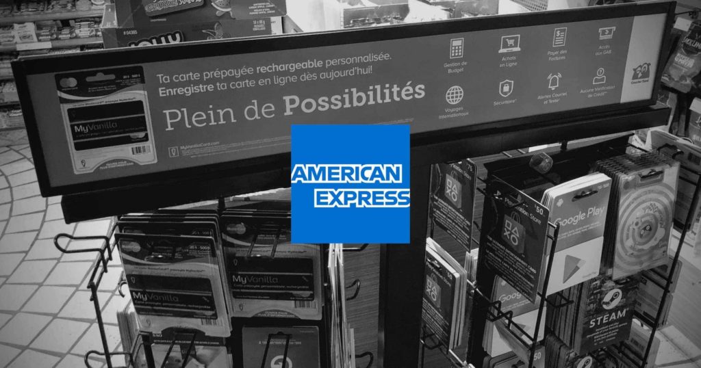 Les cartes-cadeaux pr&eacute;pay&eacute;es dans le viseur d&rsquo;American Express - american express cartes cadeaux prepayees 1