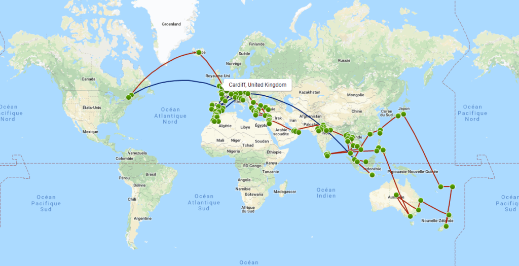 Témoignage: un tour du monde en famille avec les points - The Wonderlusters | Voyage en famille - tour du monde the wonderlusters