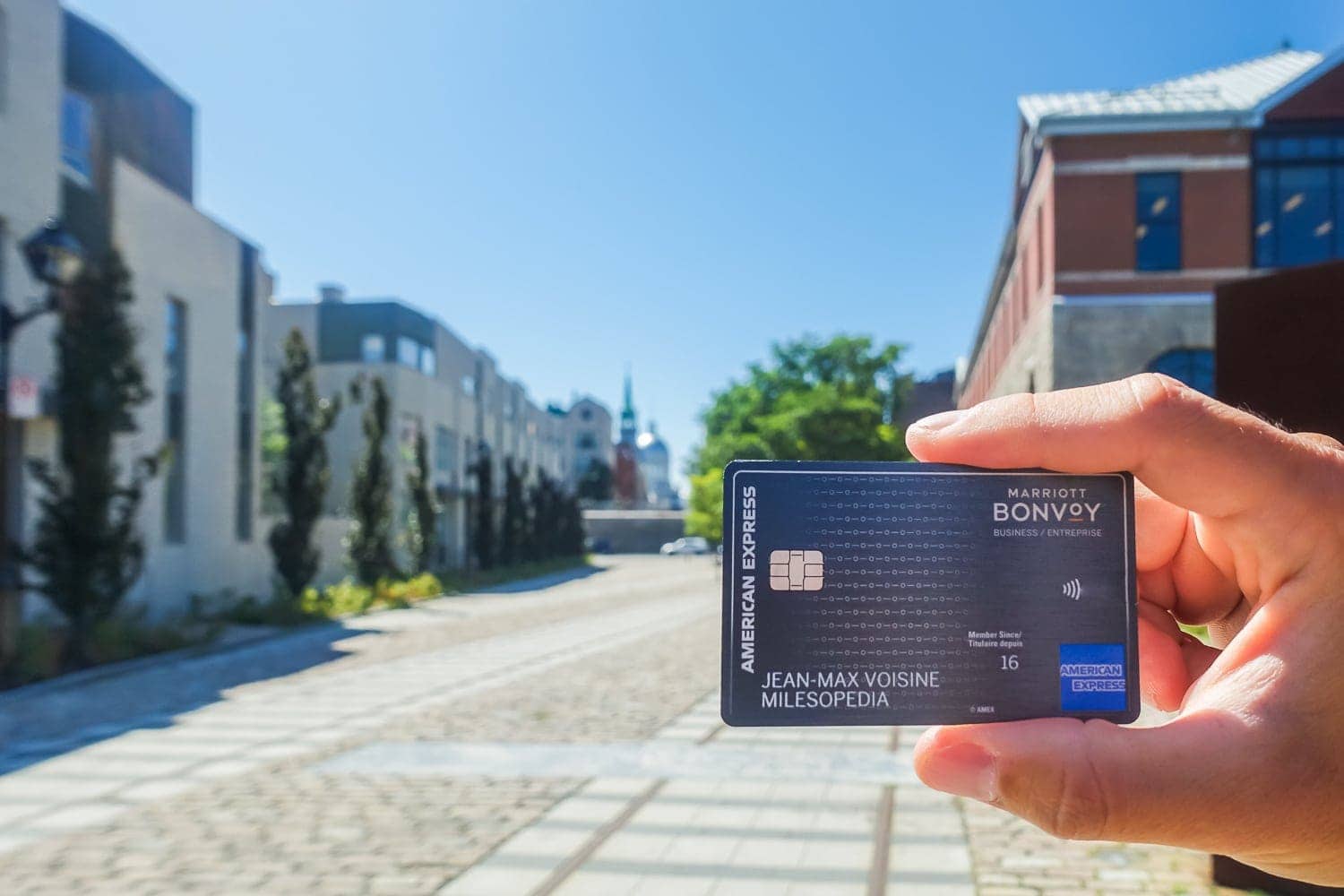 6 months to earn an American Express Card Welcome Bonus! - bonvoy companycard featured image