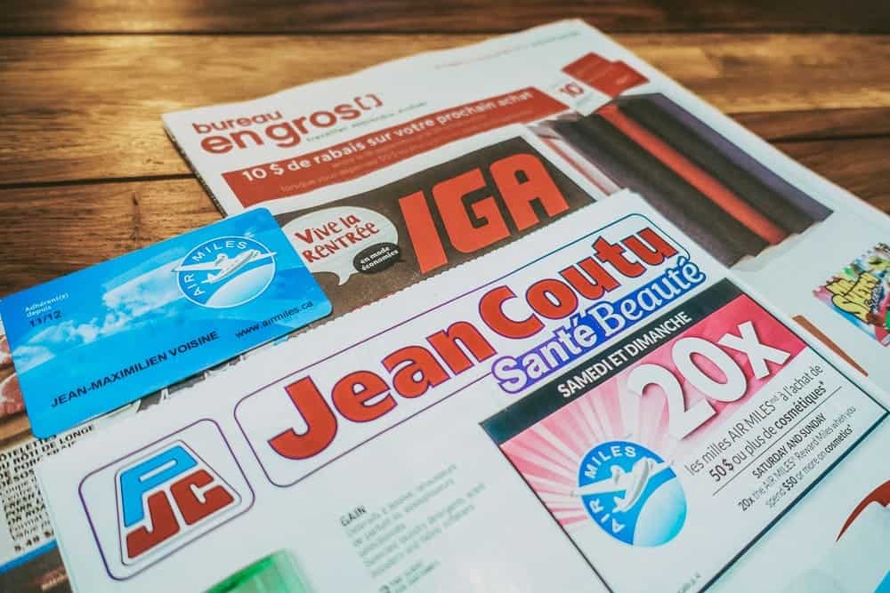 Fin de l&rsquo;&eacute;change de milles Argent AIR MILES contre des cartes-cadeaux chez Jean Coutu - air miles jean coutu iga bureau en gros