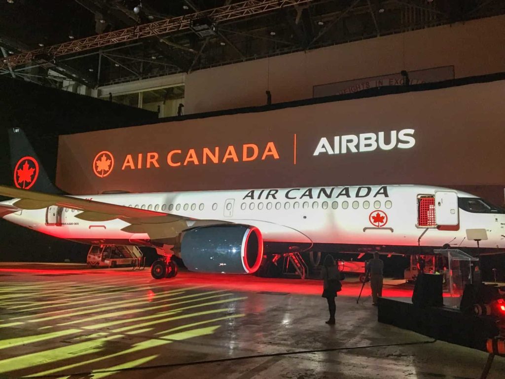 Pr&eacute;sentation de l&rsquo;A220 d&rsquo;Air Canada et des d&eacute;tails sur le programme de fid&eacute;lit&eacute; - Airbus A220 Featured