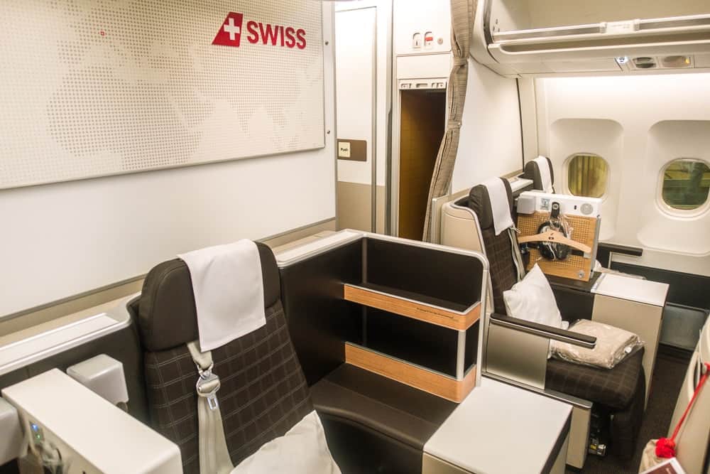 Avis : Swiss A340 | Classe Affaires | ZRH-JNB - Swiss A340 New Business Class 02