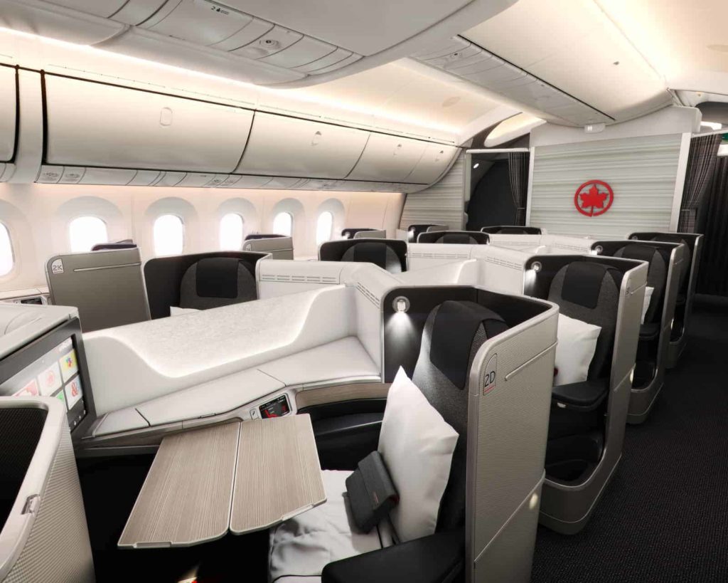 Avis : Air Canada A330 | Classe Affaires | YUL-YVR - Air Canada 787 Signature Feuille DÉrable