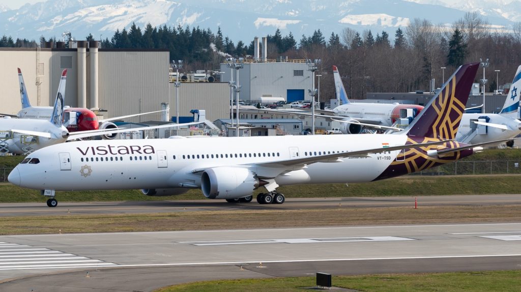 Vistara, nouveau partenaire d&rsquo;A&eacute;roplan - vistara-vt-tsd-dreamliner