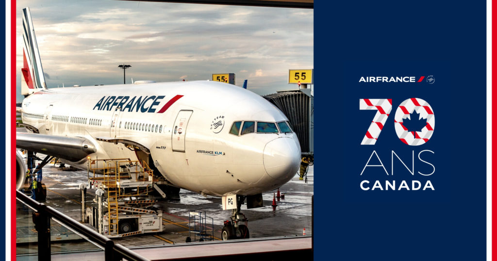 Air France fête ses 70 ans au Canada! - Featured Air France 70 Ans2