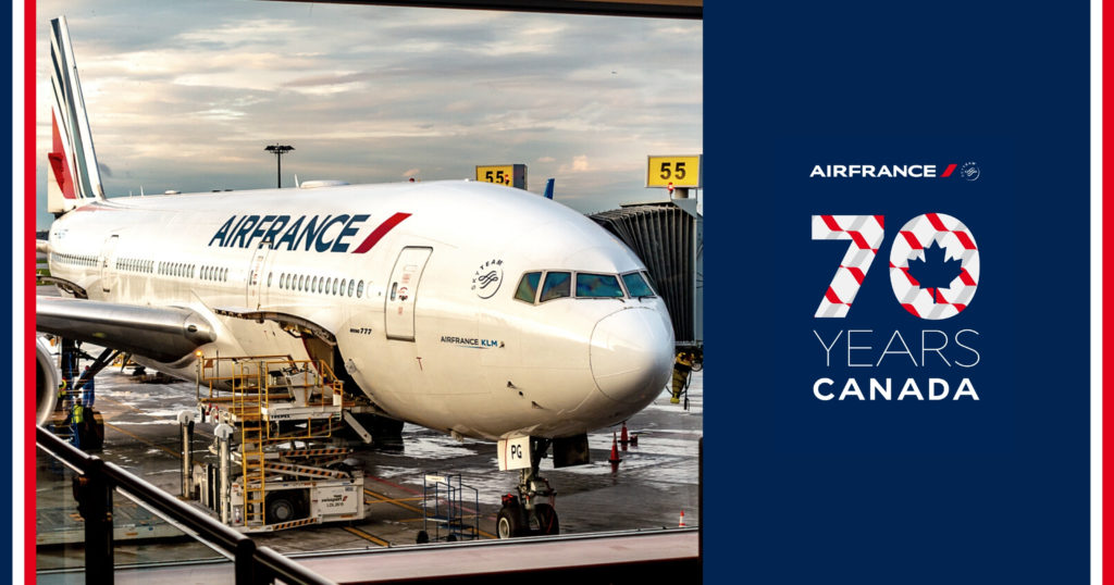 Air France: 70 years of presence in Canada! - Featured Air France 70 Ans2