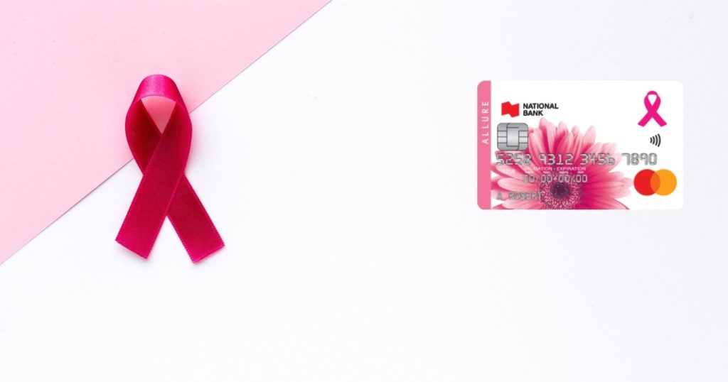An NBC Credit Card To Support The Quebec Breast Cancer Foundation - Featured Allure Breast Cancer Foundation