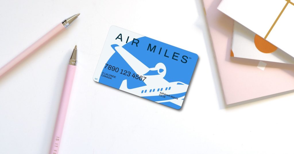 AIR MILES Argent : Mes stratégies alternatives - carte air miles stylo featured