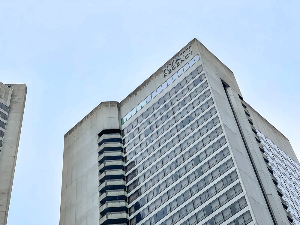 Hyatt Regency Vancouver : avis complet de l'hôtel - facade exterieure