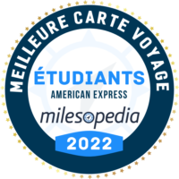 Classement des meilleures cartes de crédit au Canada en 2022 - Meilleure carte Voyage Etudiants American Express
