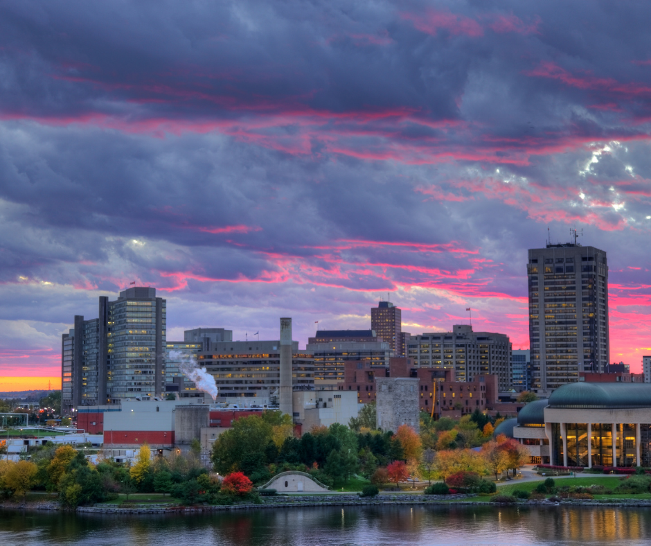 Avis : Four Points by Sheraton Hotel & Conf&eacute;rence Centre Gatineau-Ottawa | Marriott Bonvoy - Vue de la ville de Gatineau