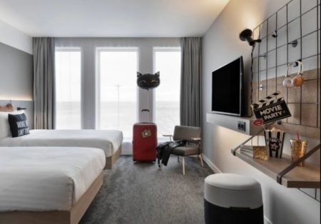 Avis : Moxy Lyon Airport Hotel | Marriott Bonvoy - Chambre Moxy Lyon