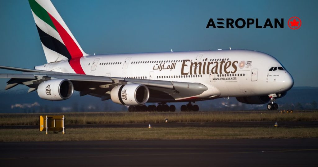 New: Earn and redeem Aeroplan points with Emirates - Emirates Aéroplan Featured