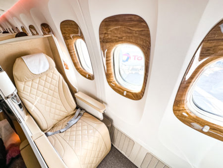 Review: Emirates B777 Business Class | Nice - Dubai - Emirates B777 Classe Affaires-16