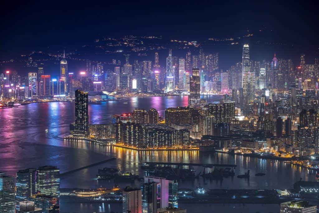 Hong Kong : Comment voyager à Hong Kong en utilisant des points - Hong Kong Skyline