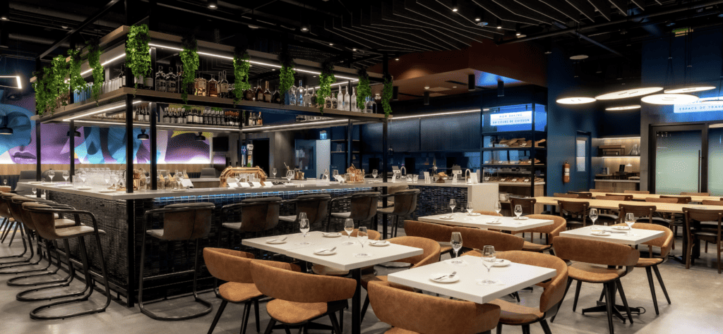 Nouveau Caf&eacute; Aspire | Air Canada &agrave; l&rsquo;A&eacute;roport Billy Bishop de Toronto (YTZ) - Bishop Aspire Air Canada cafe