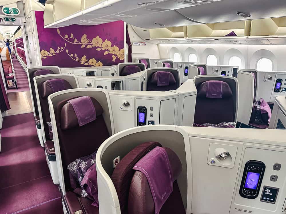 Avis : Thai Airways B787-9 | Classe Affaires Royal Silk | SIN-BKK - Thai Airways B789 Business 06