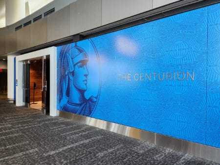Avis : Salon Amex Centurion &agrave; l&rsquo;a&eacute;roport LaGuardia de New York - Entrance -1-
