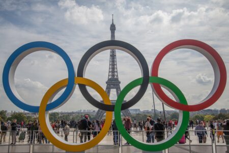 Paris 2024 Olympic Games: Affordable flights with points - olympic rings g04075e4d7 1280