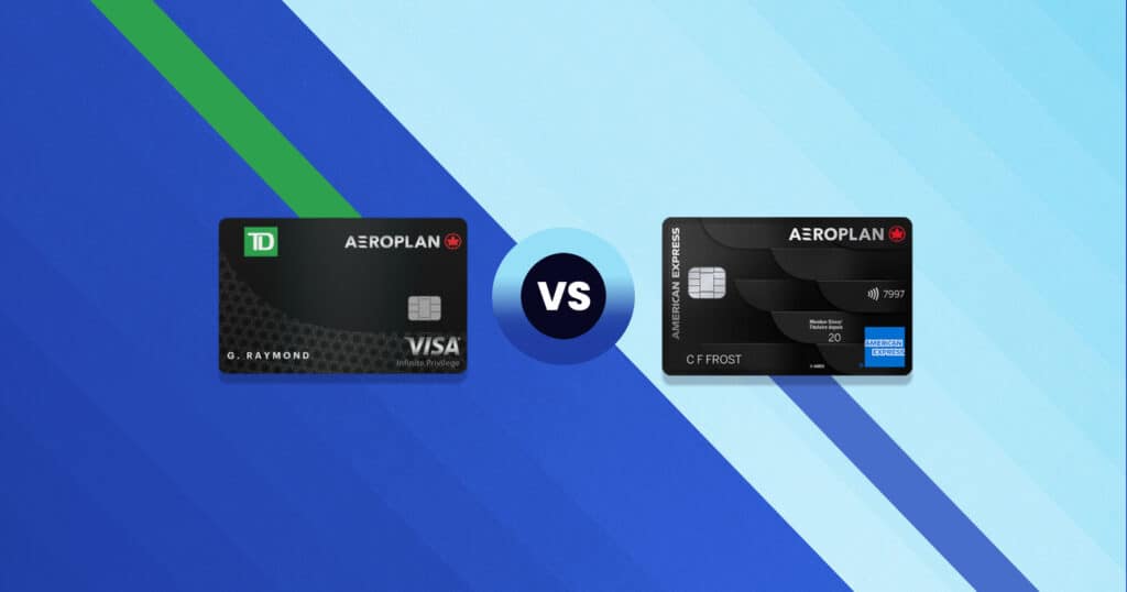 Comparatif : Carte Prestige Aéroplan American Express vs Carte Visa Infinite Privilège TD Aéroplan - Carte Prestige Aéroplan American Express vs Carte Visa Infinite Privilège TD Aéroplan