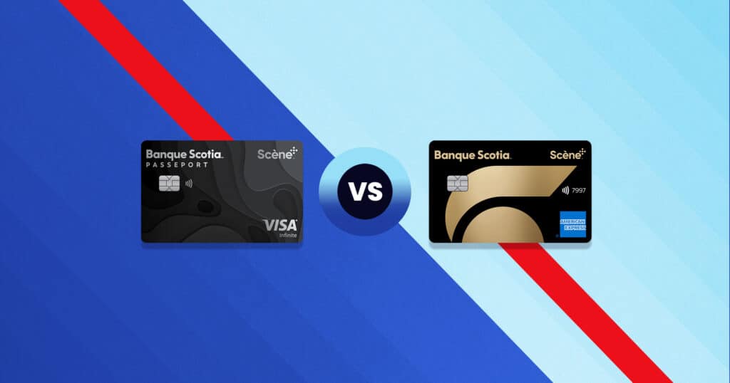 Comparatif : Carte Visa Infinite Passeport Banque Scotia vs Carte American Express Or de la Banque Scotia - Carte Visa Infinite Passeport Banque Scotia vs Carte American Express Or de la Banque Scotia