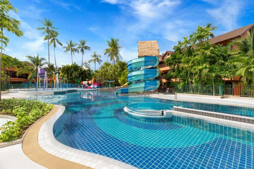 hotel with water slide cy hktcp fun pool 22717 Classic Hor