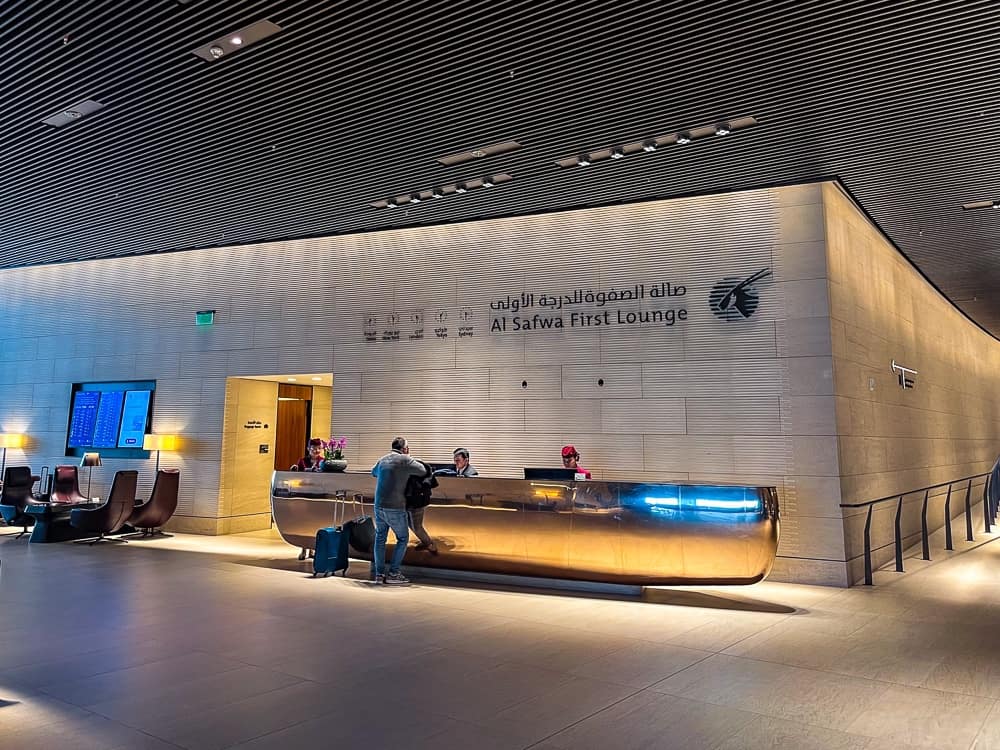Avis : Le salon Al Safwa de Qatar Airways à Doha - Zhuofan-21