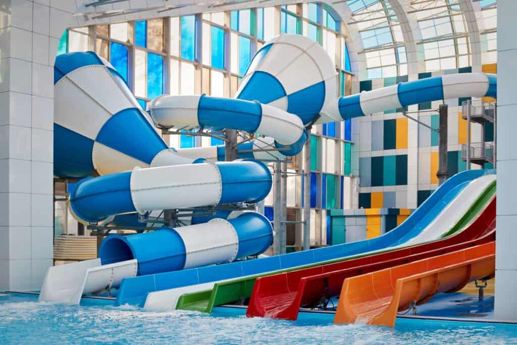 hotel with water slide Paragraph Resort Spa Shekvetili Autograph Collection