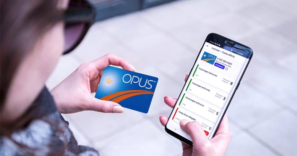 Coming soon to Montreal: top up your OPUS card with the Chrono application - carte-opus-app-chrono