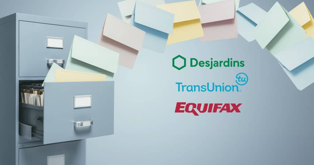 Desjardins : Consultez gratuitement votre dossier de crédit chez Equifax et TransUnion - Desjardins Equifax TransUnion 2400x1260 01