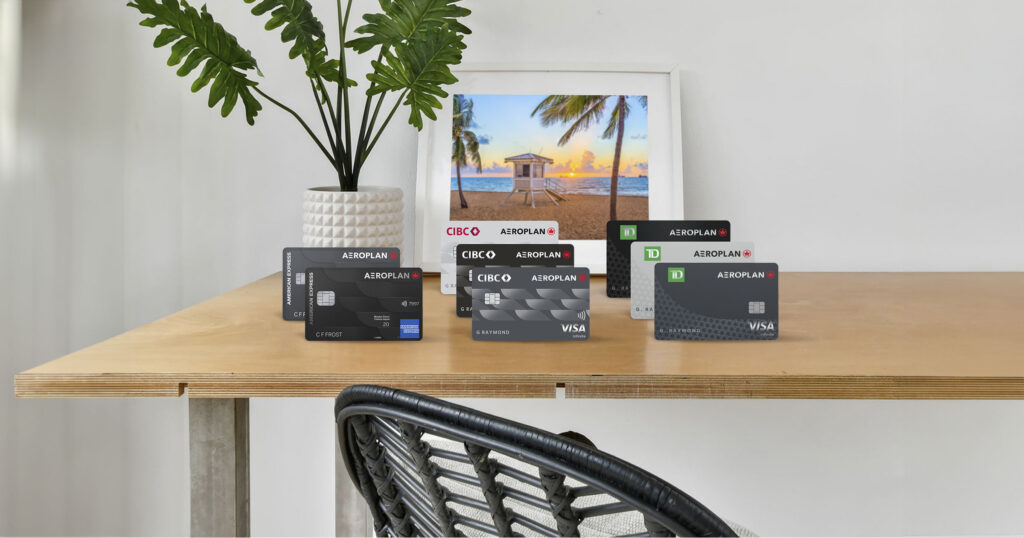 Comparatif des cartes de crédit Aéroplan et des offres - Cartes de crédit Aéroplan