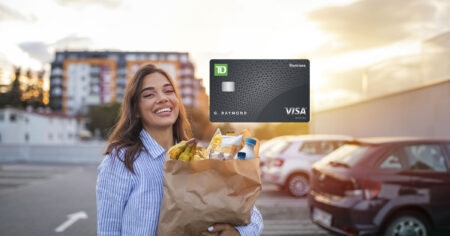 Offre TD : Jusqu&rsquo;&agrave; 350 $ de remise en argent et premi&egrave;re ann&eacute;e gratuite ! - Carte Visa Infinite* TD Remises