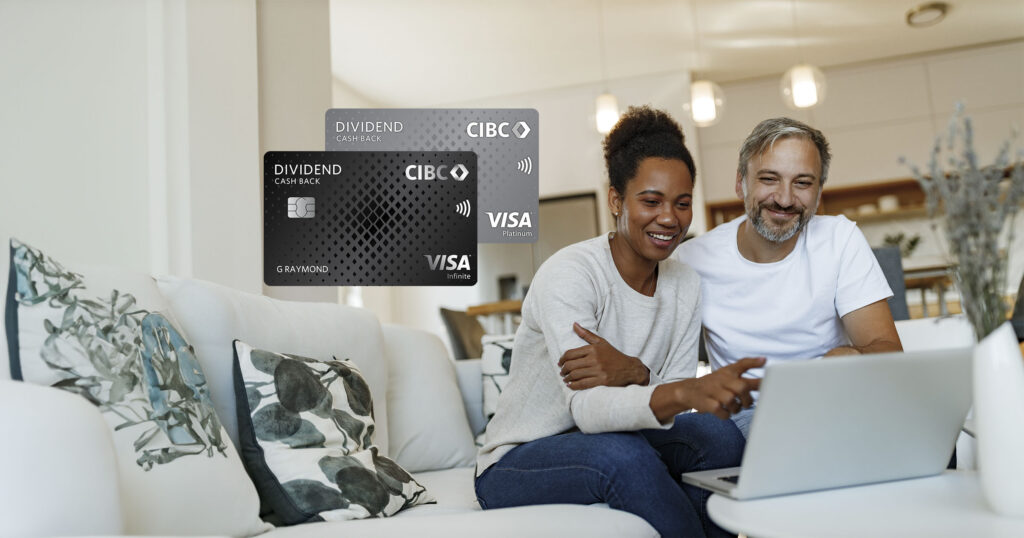 Offer: Up to $300 Cash Back with CIBC Dividend Cards - CIBC-Dividendes-Remises-2400x1260