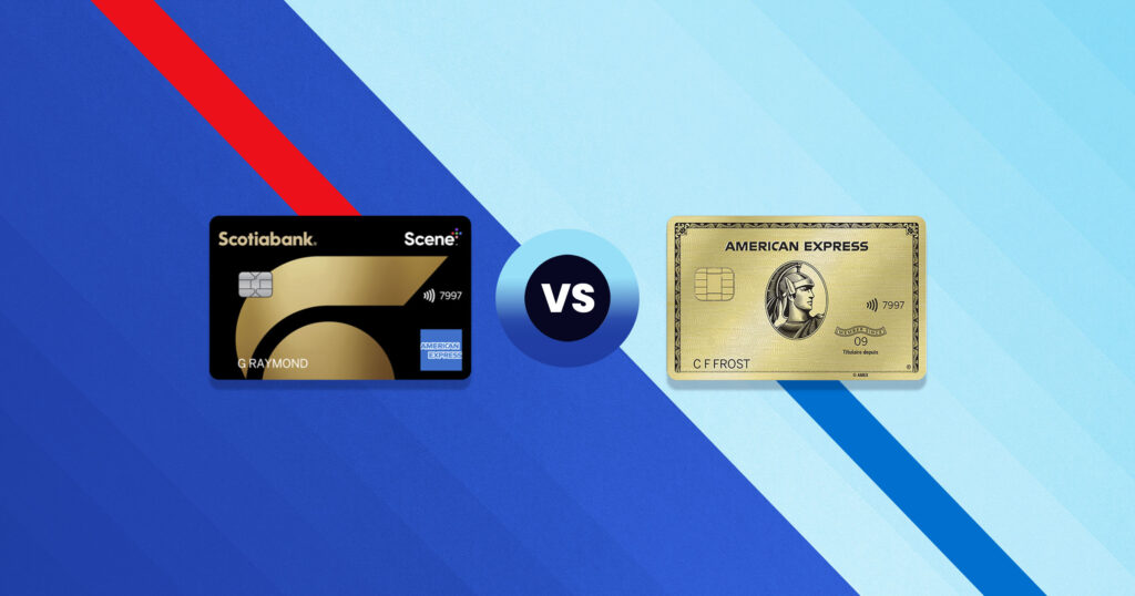 Comparison: American Express Gold Rewards Card vs Scotiabank Gold American Express® Card - Card Comparisons 02 Scotiabank Amex Gold vs Amex Gold