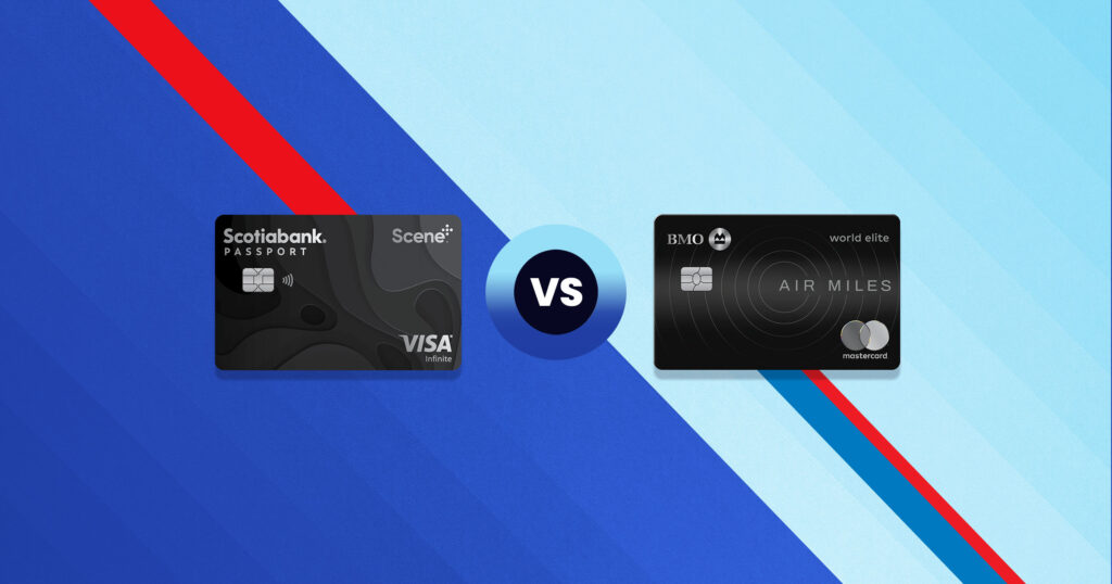 Head-to-Head: Scotiabank Passport Visa Infinite vs. BMO AIR MILES World Elite Mastercard - Scotiabank Passport Visa Infinite vs BMO AIR MILES World Elite Mastercard