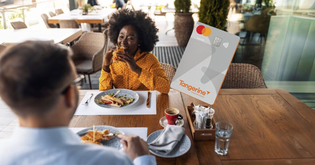 Avis : Carte World Mastercard Remises Tangerine - restaurant