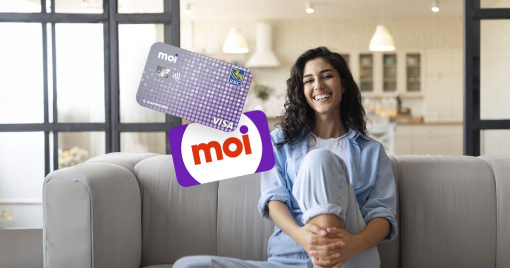 Carte moi RBC Visa : obtenez jusqu&rsquo;&agrave; 5 000 points sans frais annuels! - RBC Visa Moi