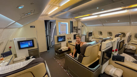 Avis : Lufthansa A380 | Première Classe | IAD-MUC - Lufthansa First Class A380 5