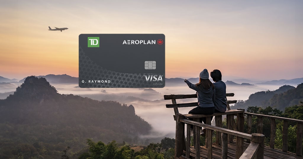 Carte Visa Infinite TD Aéroplan: Obtenez jusqu'à 45 000 points A&eacute;roplan&dagger; + première année gratuite! - TD 1024x538 02