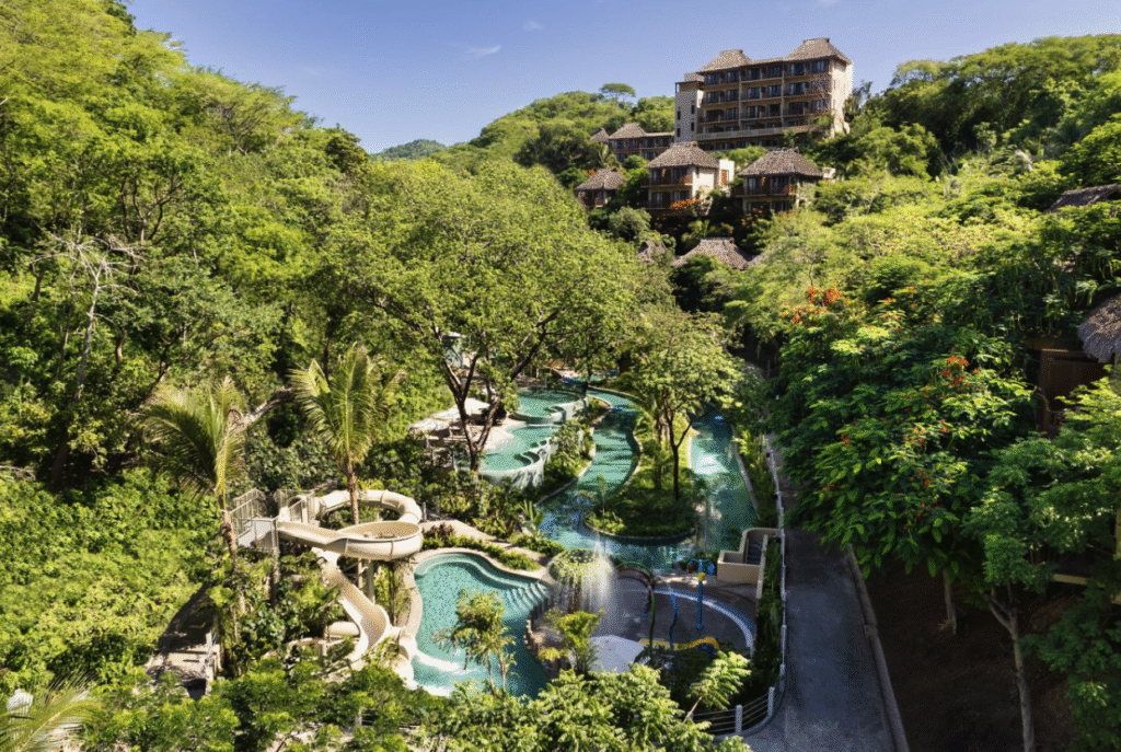 hotel with water slide Mexico