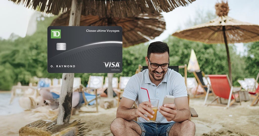 Comment utiliser le crédit voyages de 100 $ de la Carte Visa Infinite TD Classe ultime Voyages - Carte Visa Infinite TD Classe ultime Voyages