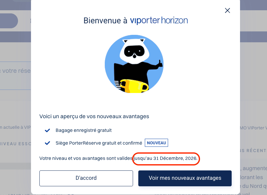 vip porter horizon