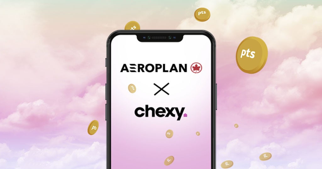 Aéroplan et Chexy : gagnez jusqu’à 7 000 points bonis - Aeroplan 1024x538 Chexy