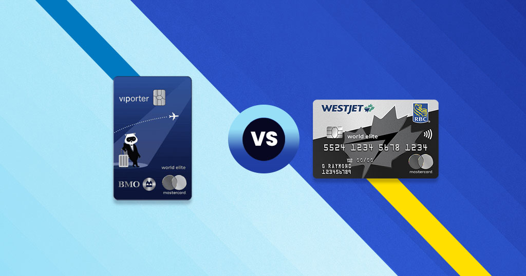 Comparatif : Carte Mastercard BMO VIPorter World Elite vs Carte WestJet World Elite Mastercard RBC