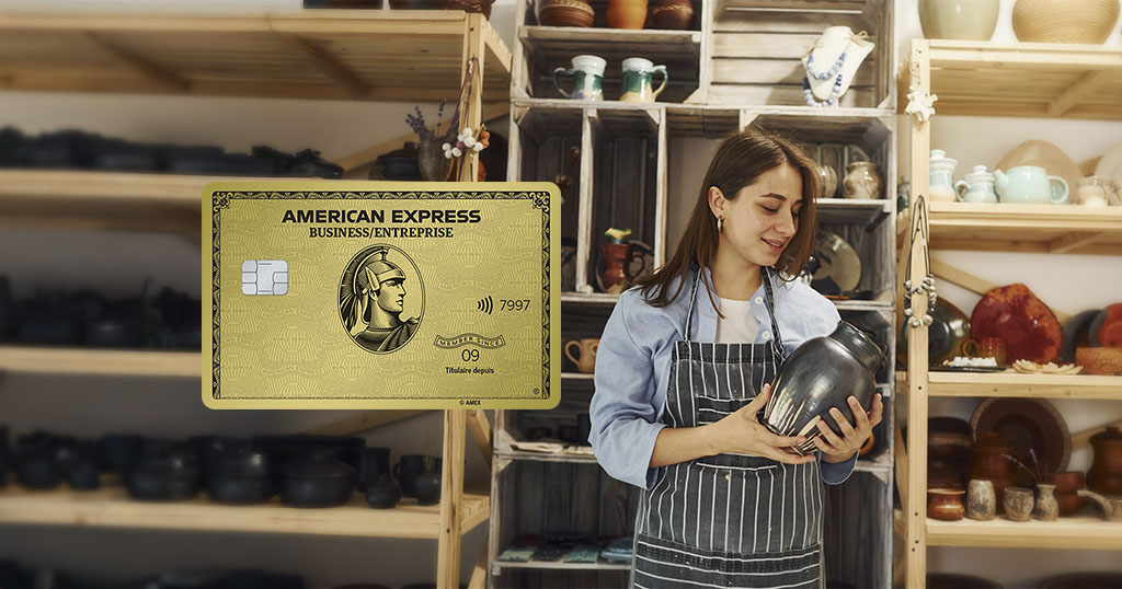 Offre PME : jusqu&rsquo;&agrave; 70 000 points avec la Carte en Or pour PME avec primes American Express - Carte en Or pour PME avec primes American Express