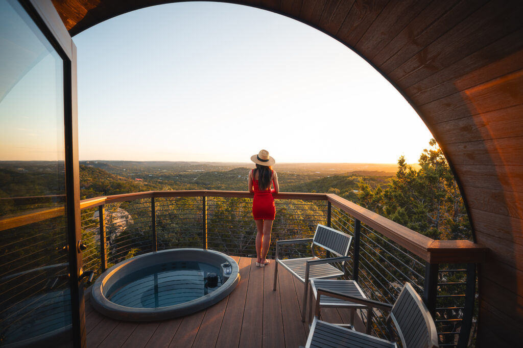 Journey: A New Luxury Loyalty Rewards Program - Spyglass Deck At Sunset credit Paul Clark